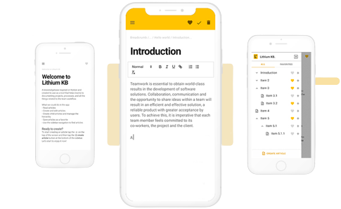 Lithium Knowledge Base